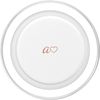 Rose Initial Letter A Heart Minimalist White PopSockets PopGrip for MagSafe