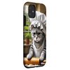 iPhone 11 Irish Cat Making Irish Soda Bread Case