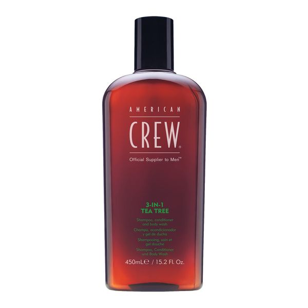 American Crew Crew 3In1 Tea Tree, 450ml/15.2Oz