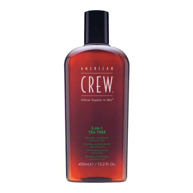 American Crew Crew 3In1 Tea Tree, 450ml/15.2Oz