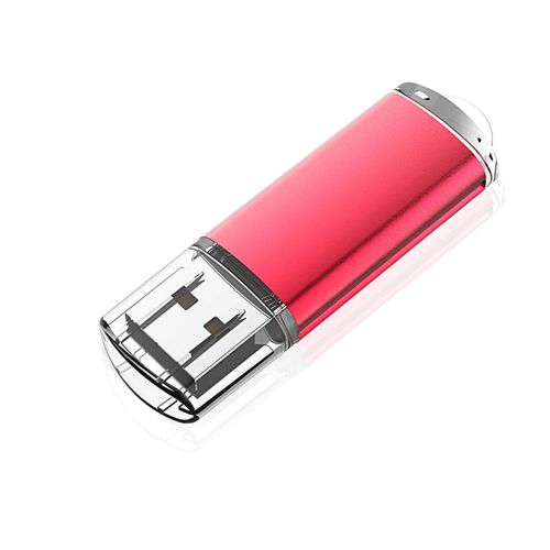 KOOTION Flash Drive 64 GB USB 2.0 Thumb Drive 64 GB Memory Stick Pen Drive Keychain Design Jump Drive Zip Drive with LED Indocator,Red