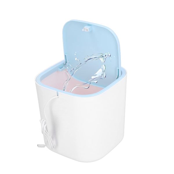 BOLORAMO Mini Washing Machine, Convenient for Disassembly Fully Covered Small Washing Machine Three Layer for Tavel for Underwear