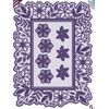 Creative Expressions Sue Wilson-Frames & Tags-Daisy Rectangle-Craft, Metal, Largest die 11.3 x 15.1 cm