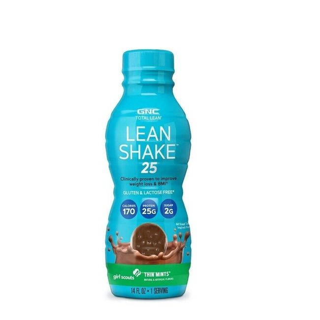 GNC Total Lean Girl Scouts, Thin Mints Lean Shake 25