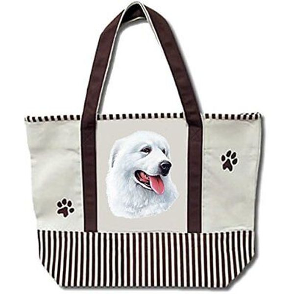 Great Pyrennes Pet Heavy Duty Canvas Shopping Tote