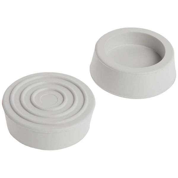 Poolmaster 36626 Swimming Pool Ladder Bumper Cap Set, Outside Plug Fit, 2-3/4-Inch Diameter, Medium, White