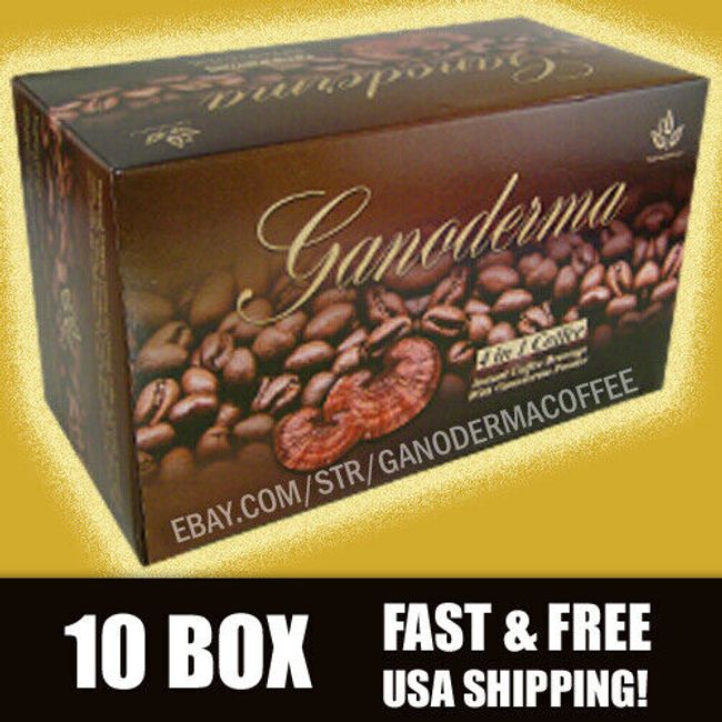 Ganoderma 4 in 1 Coffee w/ creamer- 10 box (200 ct) - Free Shipping