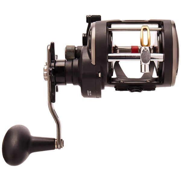 PENN Warfare Level Wind Conventional Nearshore/Offshore Fishing Reel, HT-100 Star Drag, Max of 15lb | 6.8kg, Made with Corrosion-Resistant Graphite Frame, WAR20LW, Multi