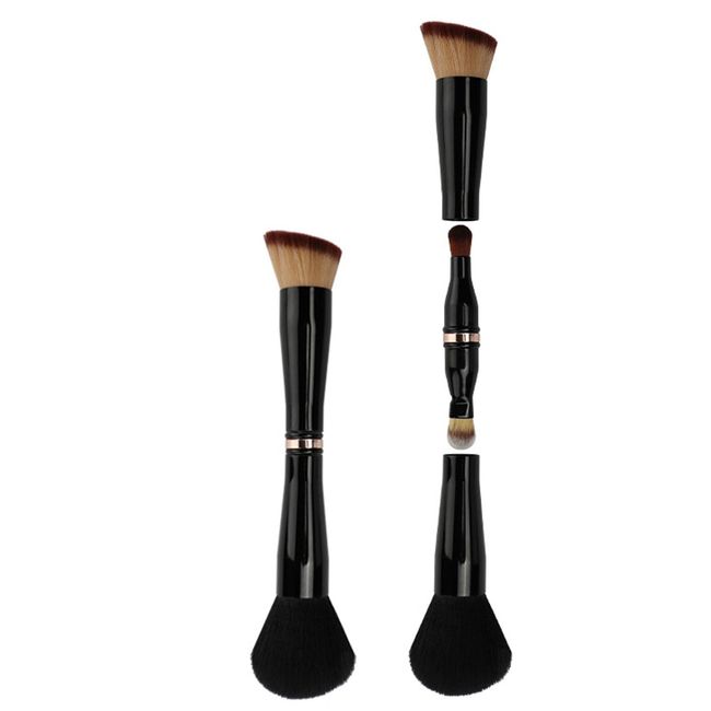 WADY Make-up Pinsel Concealer Pinsel Foundation Pinsel mit Weicher Synthetischer Faser für Concealer Flüssige Foundation 4 in 1 make up pinsel,Makeup-Pinsel für Foundation Lidschatten Pinse