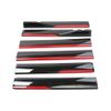 For MINI Cooper 78.7" Red Side Skirt Extension Body Kit Lip Splitters