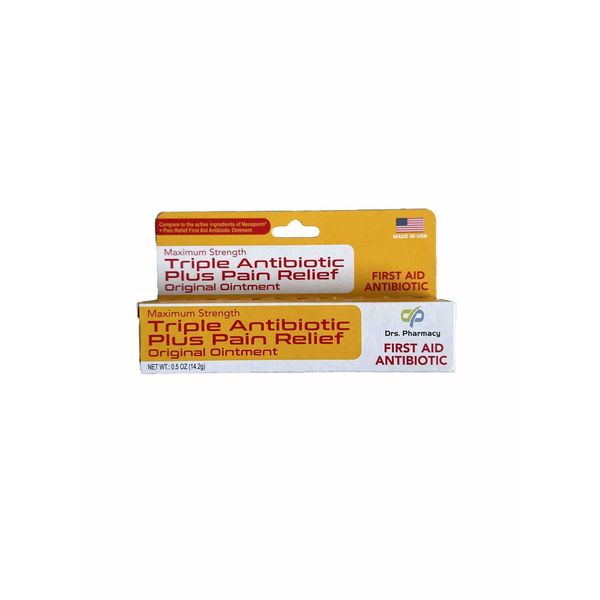 Maximum Strength Triple Antibiotic Plus Pain Relief Original Ointment