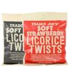 Trader Joe's Soft Licorice Twists 8oz (Strawberry Licorice, 5 Pack)