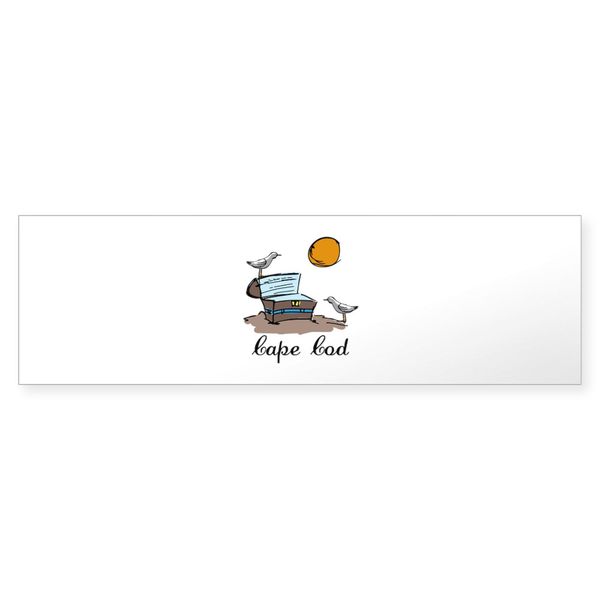 CafePress Cape Cod Bumper Sticker Sticker (Bumper 50 pk)