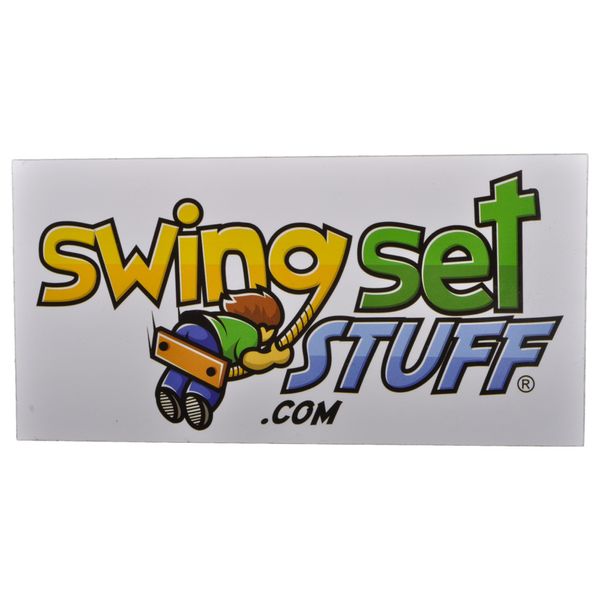 Swing Set Stuff Ball Rope (Blue) & SSS Logo Sticker