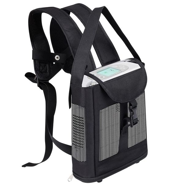 Rucksack für Sauerstoffgerät,Tragbare Sauerstoffkonzentrator Rucksack,Reisetasche für Mobile Sauerstoffgerät mit verstellbaren Riemen,Sauerstoffrucksack ist Kompatibel mit Inogen One G3 G5 und Rove 6
