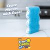 Scrub Daddy Eraser Sponge, Dual-Sided Melamine Scrubber, Temperature Controlled, All Purpose Cleaning, 2ct