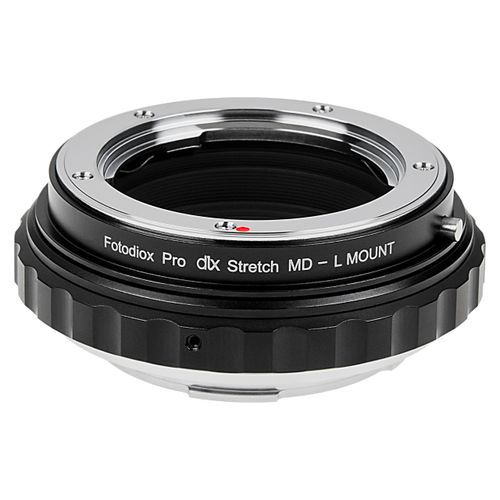 Fotodiox DLX Stretch Lens Adapter - Compatible with Minolta Rokkor (SR/MD/MC) Lens to L-Mount Alliance Mirrorless Cameras with Macro Focusing Helicoid and Magnetic Drop-in Filters