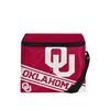 FOCO Oklahoma Big Logo Stripe 6 Pack Cooler