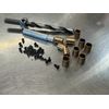 Quadrajet Primary Bushing Kit  Custom Self Guiding Drill Bit, Bushings, Screws. 