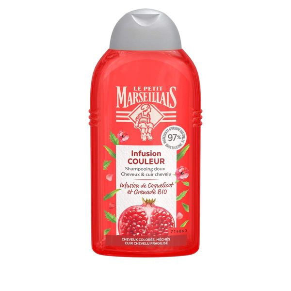 Le Petit Marseillais Sublime Colour Shampoo with Organic Pomegranate Pulp 250ml