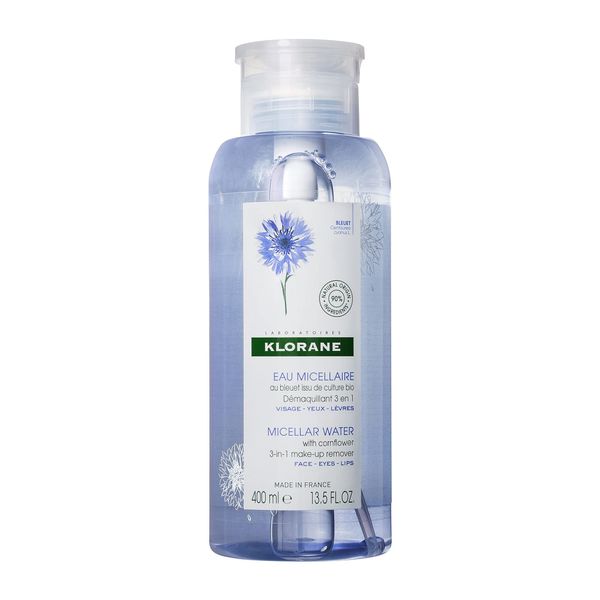 Klorane Micellar Water 3-in-1 Make-Up Remover 400ml