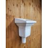 Conductor Head Scupper Box One Piece Molded Plastic  3" Downspout 5 K Gutter