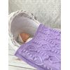 Knitting Pattern for Babies Blanket, Knitted Blanket Pattern Using Aran Yarn, Baby’s Blanket Knitting Pattern, Aran Knitting Pattern, Cables and Bobbles, KP408