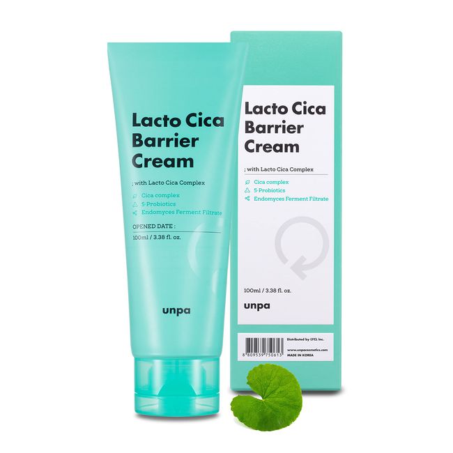UNPA Lacto Deer Barrier Cream (3.5oz) | Moisturizer Face Cream for Women and Men | Hydrating Moisturizer Barrier Repair Cream | Dry Skin Face Moist Skin Barrier Repair Korean Beauty