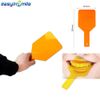 3PCS Dental Curing Light Shield Orange Protective Pad Filter 26*12 Easyinsmile