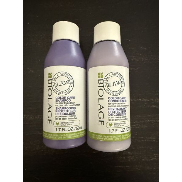 Matrix Biolage RAW Color Care Shampoo & Conditioner 1.7 oz