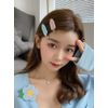 Yesmart Yes112 Non-marking Bangs Clips, Cute, Bangs Clips, Non-marking Pins, 8-Piece Set, For Hair Salons, Professional Specifications