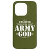 Christian gift for soldier bible verse scriptures God's Army Case for iPhone 15 Pro