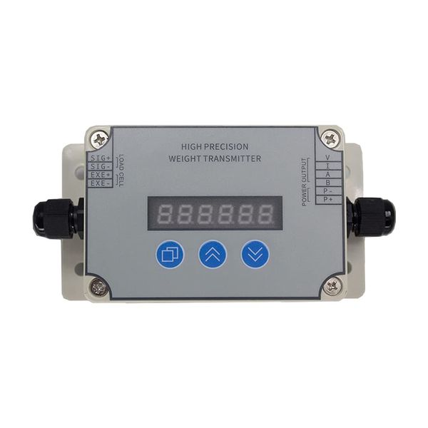 ATO Load Cell Amplifier with Digital Readout, Load Cell Display Controller Indicator Load Cell Amplifier with Read Out, 4-20mA Output