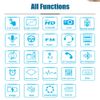 ESSGOO 5" Single DIN Car Stereo IOS Carplay Android Auto Bluetooth IPS Screen FM