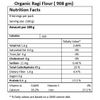 Organic Finger Millet Flour, Raagi Atta, 2 LB