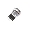 Sourcingmap 19mm 2 Positions Key Locking Push Button Switch with 2 Keys 2NO 2NC S1902 1pcs