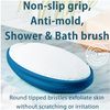 WIZKER® Premium Ingrown Hair Exfoliating Brush: 2-in-1 Soft + Firm Face Body Exfoliator for Sensitive Skin, Prevents Razor Bumps, Shave, Laser, Wax, Epilation, Dermaplaning–Waterproof, Mold Resistant