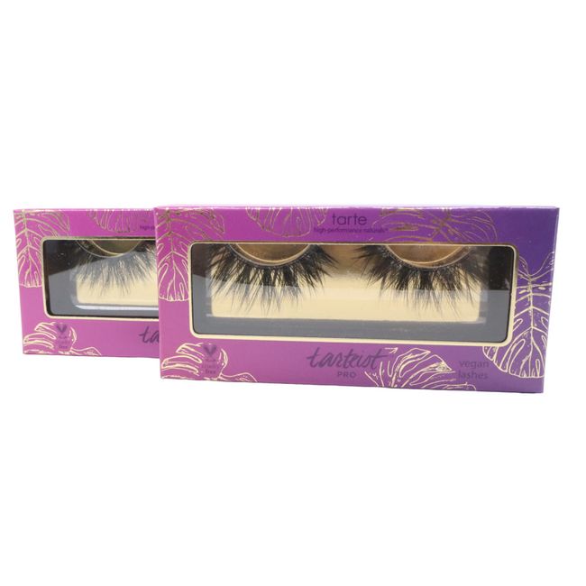 Tarte Tarteist Pro Vegan Cruelty-Free Lashes  " Heartbreaker' Set of 2~ NIB