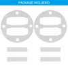 PATIKIL Central Pneumatic Compressor Parts, 2 Sets Replace Freight Air Compressor Head Gasket Kit Reed Valve Replacement