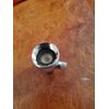 In Line Shower Head Shut off Valve 1-2" MIP Push Button Type Chrome Plated Brass