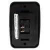 American Technology Components Single SPST On-Off Switch with Bezel, 12-Volt, for RV, Trailer, Camper (Black)