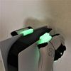 3D Cabin PS5 Single Controller Console Mount Controller Holder Bracket For Play Station 5 Digital Or Disc DualSense (Left & Right Pack) White 2 Pack