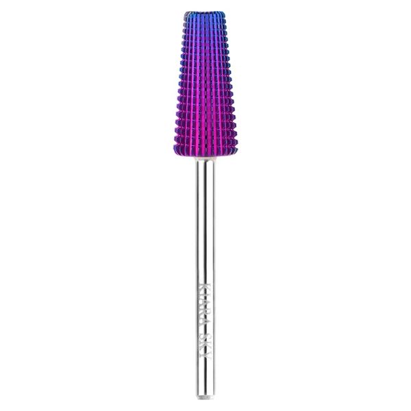 Kiara Sky Purple Drill Bits for E-File Nail Drill (5-in-1 Fine)