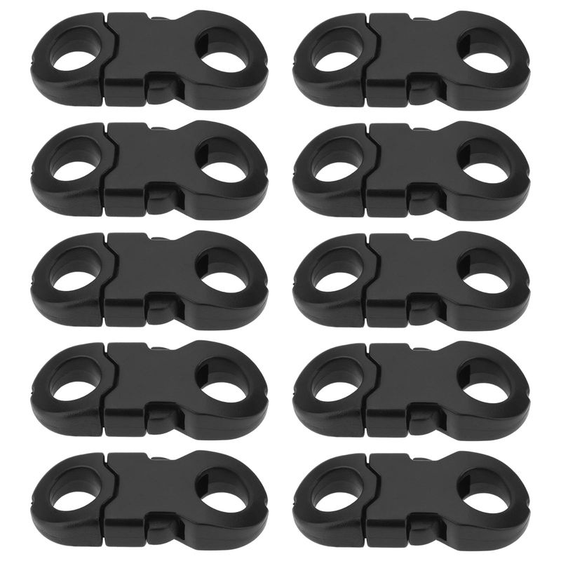 VGOL Pack of 60 Mini Safety Buckles 27.8 x 11 mm Opening 6 mm Side ...