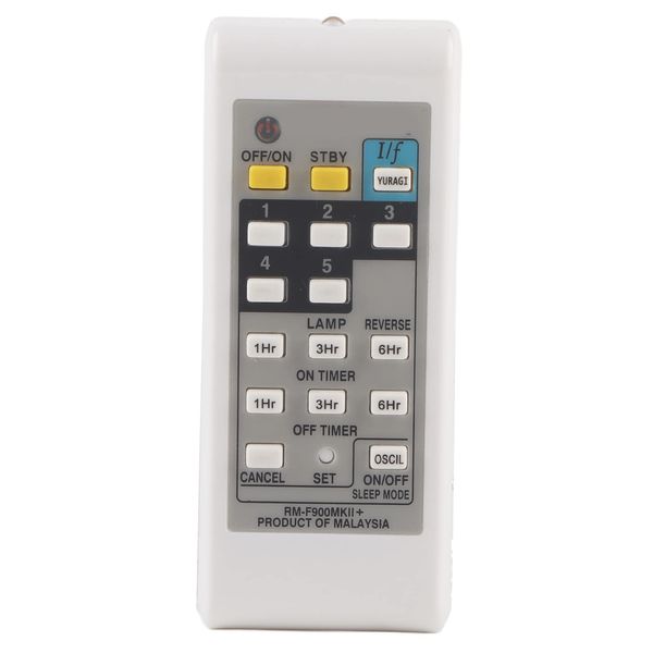 Universal Fan Remote Control, White Electric Fan Remote for Kdk Elmark