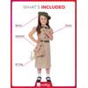 Evacuee Girl Costume Small