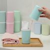 Toothbrush Travel case with Waterproof Travel Bag .Portable Toothbrush Holders Travel for Camping Travel Business School Home (Pink)