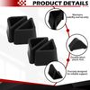 242394-00 Black 4-Piece Set Suitable for Black&Decker Workmate Replacement Bracket feet