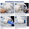 3 Pack 500 GPD RO Membrane Maple Syrup Reverse Osmosis Filtration Water Filter