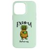 Exuma Bahamas Frog in Pineapple Costume Case for iPhone 14 Pro Max
